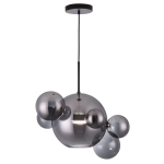 Multiverse lampa wisząca LED czarna 1+5, 338121-02 REALITY - zdjęcie produktu